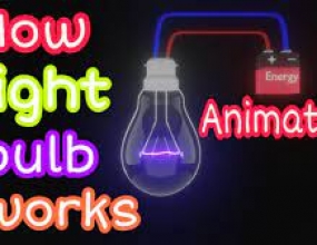 How Light Bulb Works Animation Video | Electric Bulb | Physics mee How Light Bulb Works Animation Video | Electric Bulb | Physics mee