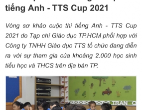 2000 học sinh tham gia cuộc thi tiếng Anh - TTS Cup 2021