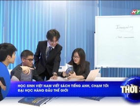 HTV News 2026 – Học sinh Việt Nam viết sách tiếng Anh, hướng đến đại học hàng đầu thế giới